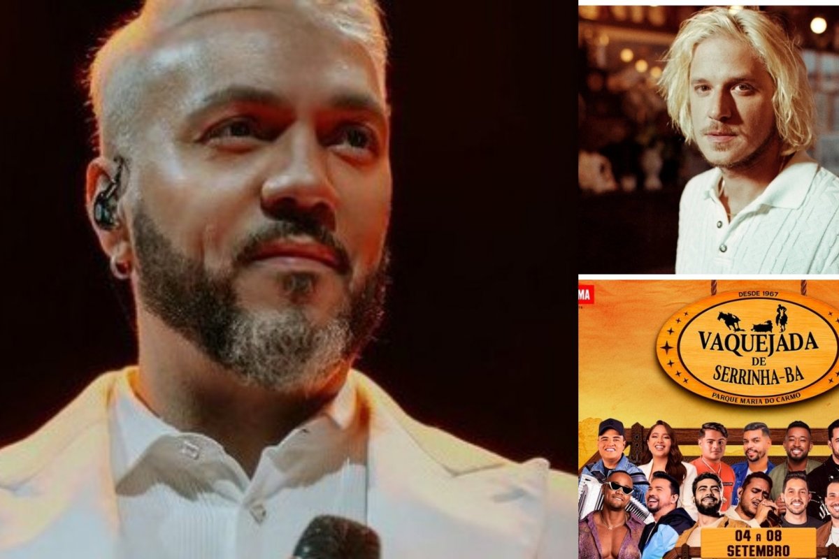Agenda Cultural: Belo, Rubel e Vaquejada de Serrinha; confira a programação para este fim de semana