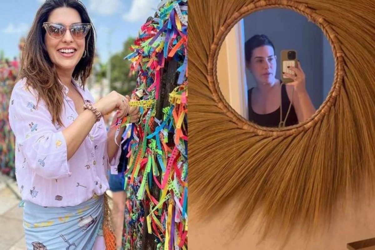 Atriz Fernanda Paes Leme mostrar detalhes de sua casa na Bahia!