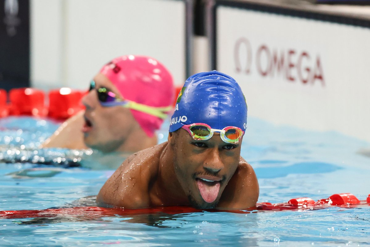 Gabrielzinho transforma prata no 1º ouro do Brasil nas Paralimpíadas de Paris-2024
