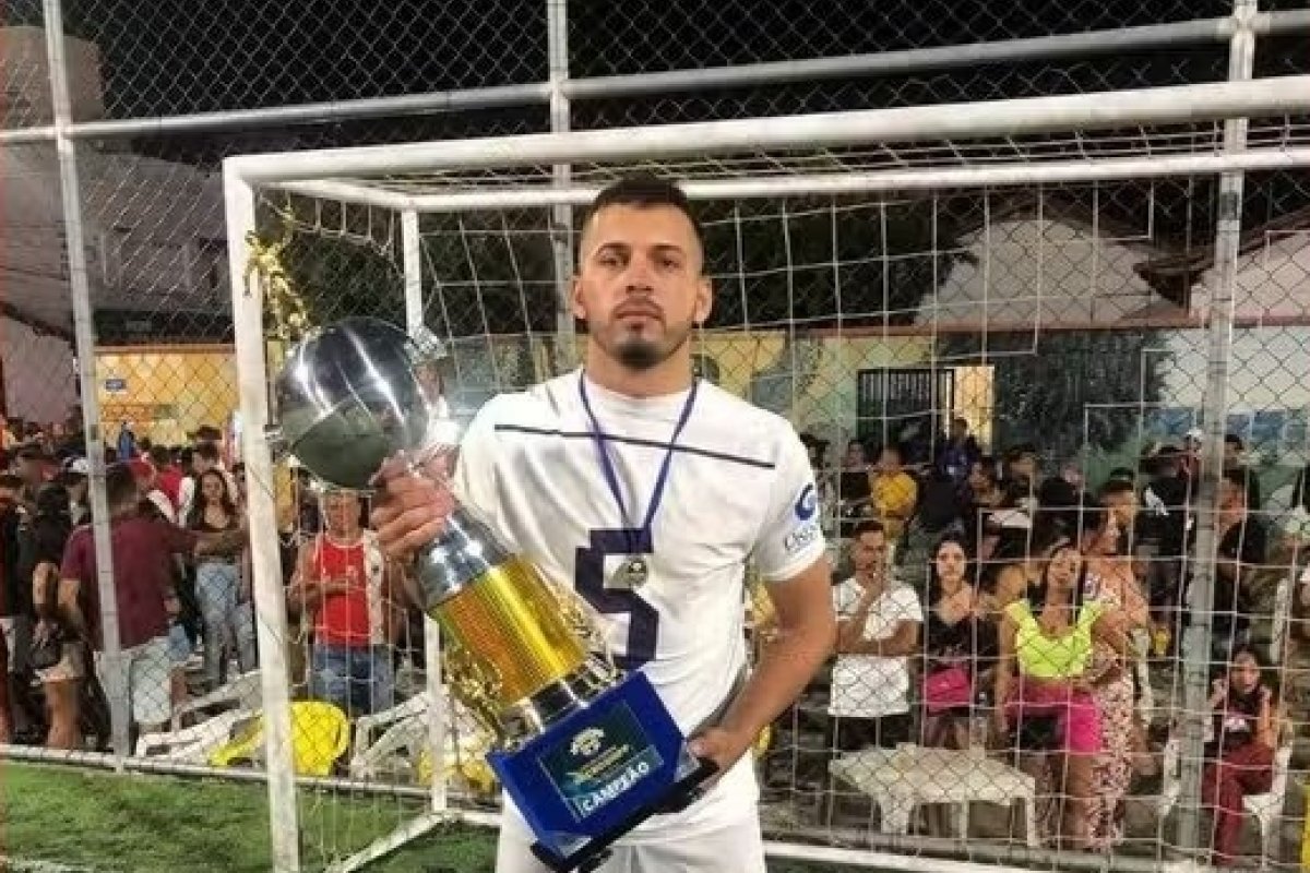 Jogador de futebol amador é morto a tiros após disputar final e ser campeão de torneio na Bahia