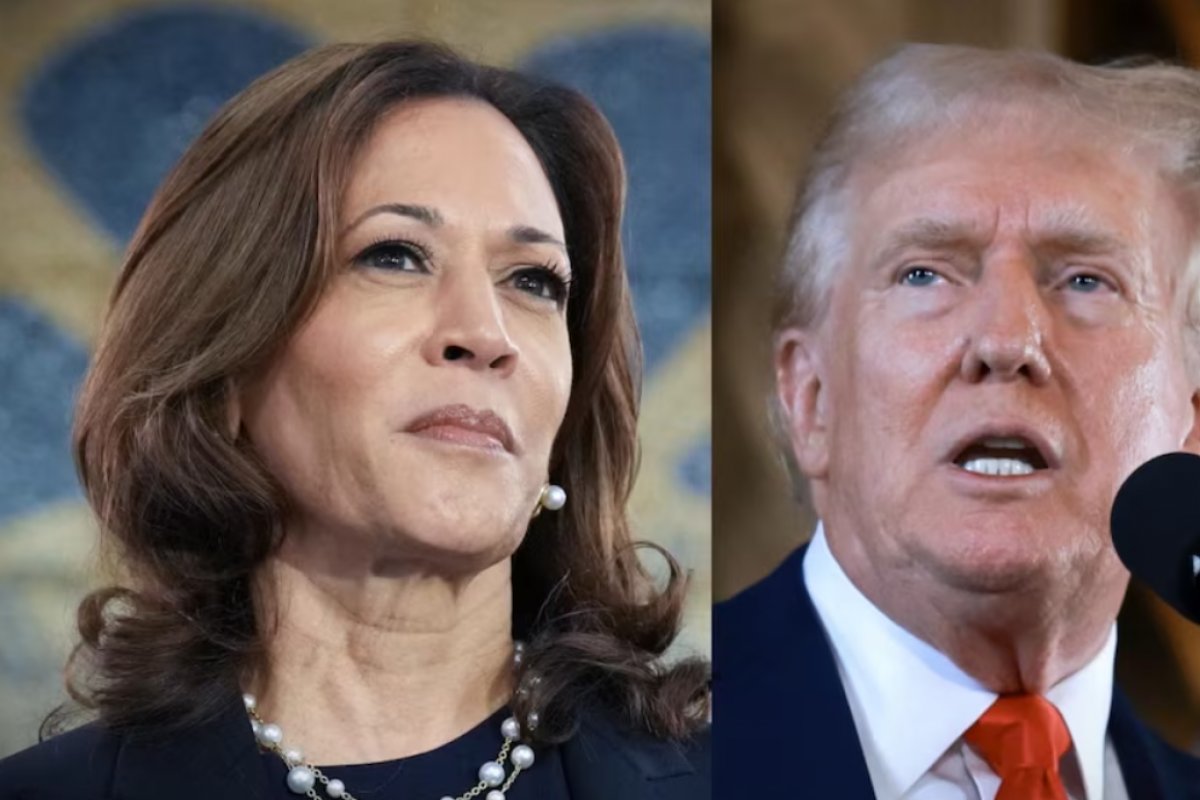 Kamala Harris e Donald Trump participarão do 1º debate na corrida à Casa Branca