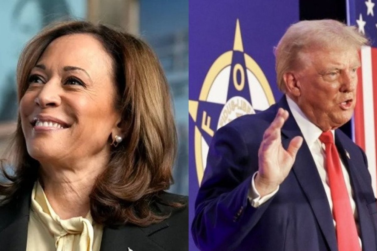 Kamala Harris coloca Donald Trump na defensiva em debate nos EUA