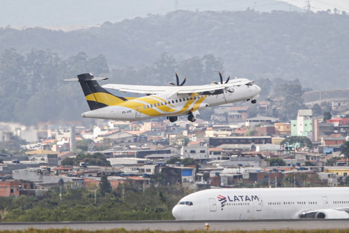 Aeronave da VoePass com destino para São Paulo tem falhas técnicas e retorna para Minas Gerais