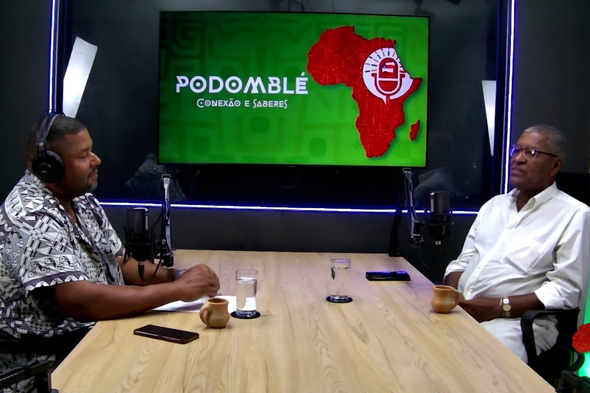 Vídeo: "Ele acreditava no passado, presente e futuro", diz Adonai Passos sobre Adriano de Azevedo, pai do host do Podomblé