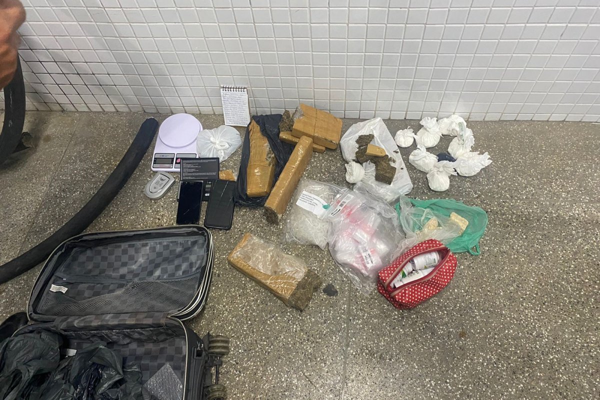 PM prende homem com drogas nesta quarta, no bairro do Rio Vermelho