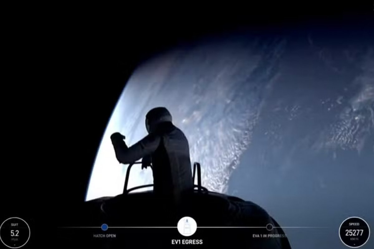 Programa Polaris Dawn: turistas fazem primeira 'caminhada espacial' em missão privada