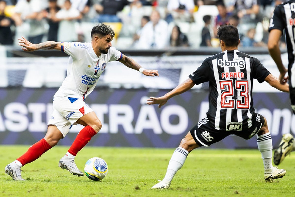 Bahia encara o Atlético-MG neste domingo (15)