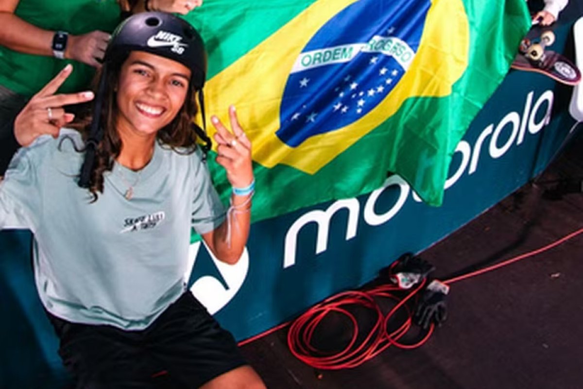 Rayssa Leal dá o troco em japonesa e é campeã mundial em Roma