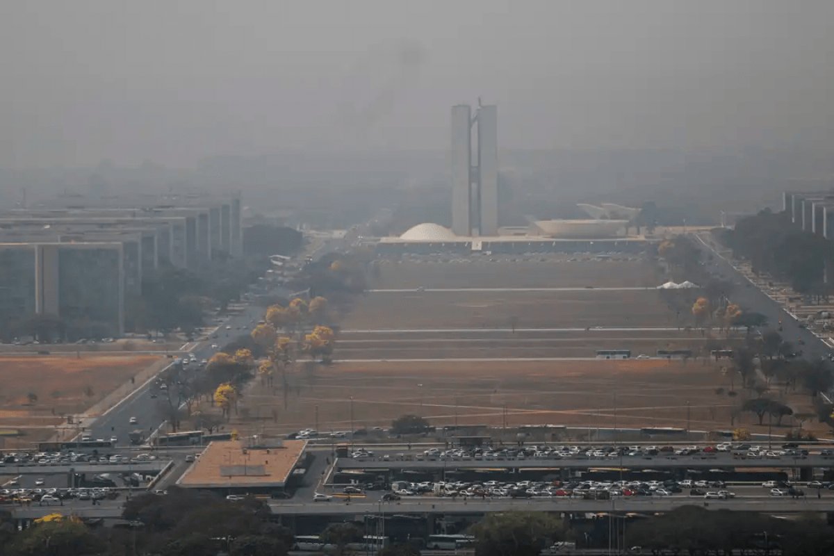Poluição cresce 350 vezes após incêndio no Parque Nacional
