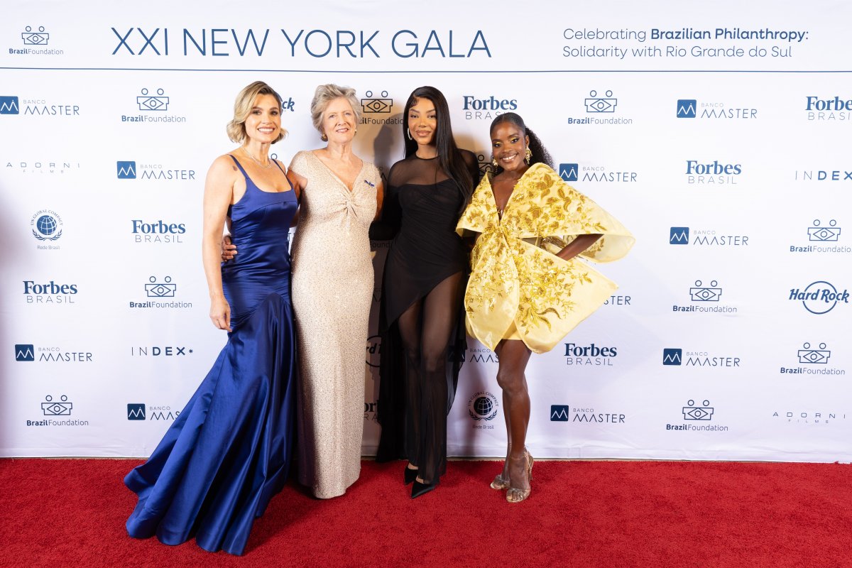 Personalidades marcam presença em Gala da BrazilFoundation em solidariedade ao Rio Grande do Sul!