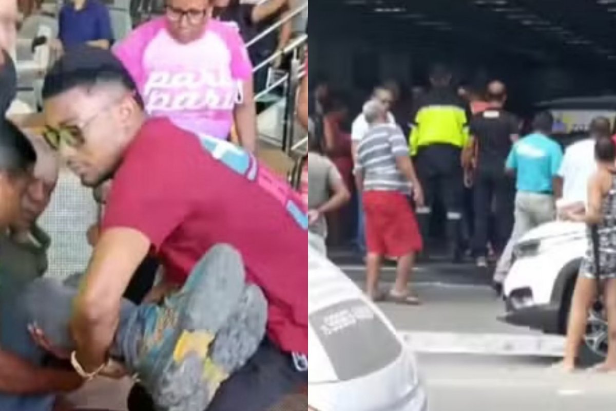 Homem passa mal e invade loja com o carro em Alagoinhas