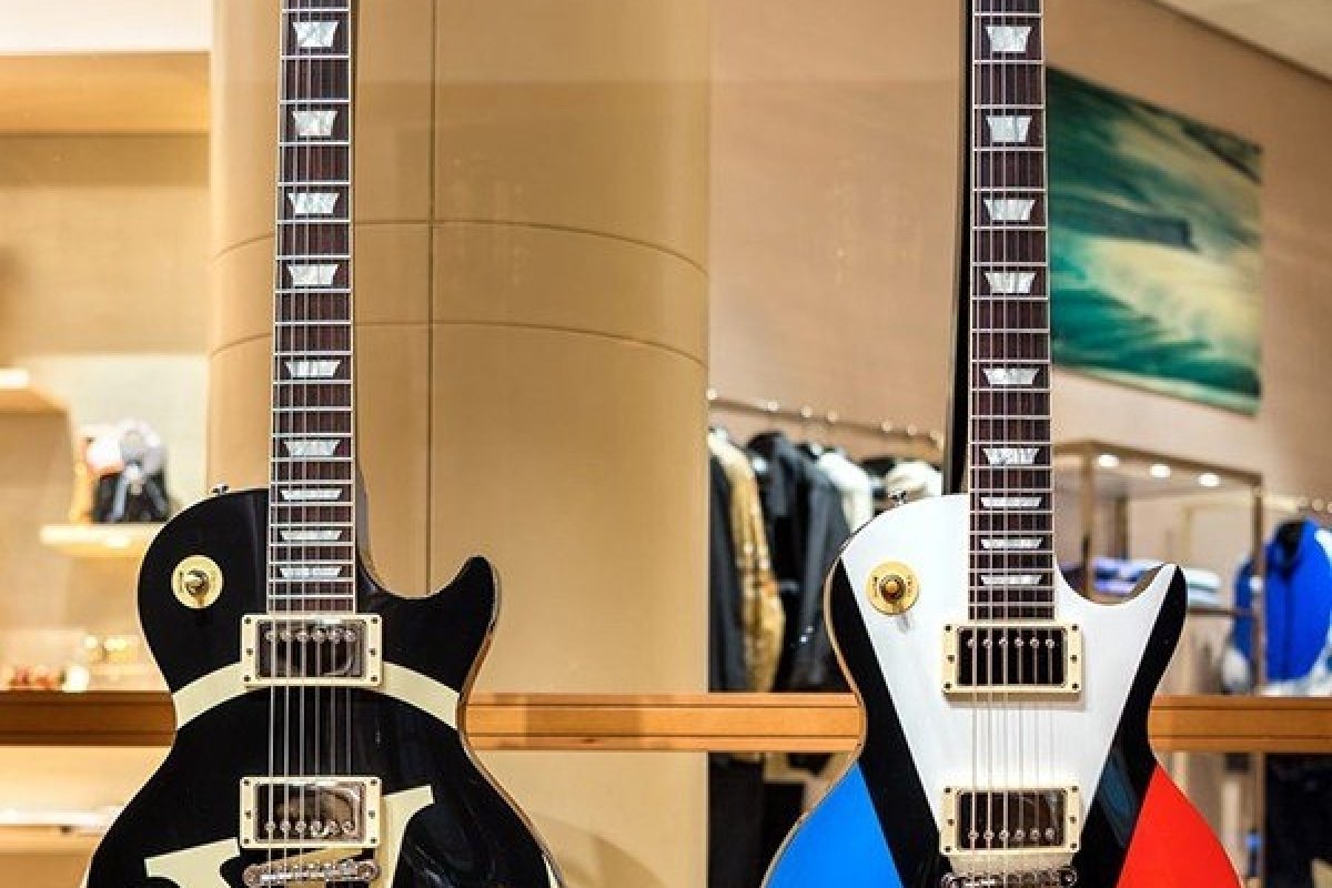 Louis Vuitton lança guitarras personalizadas de 1959