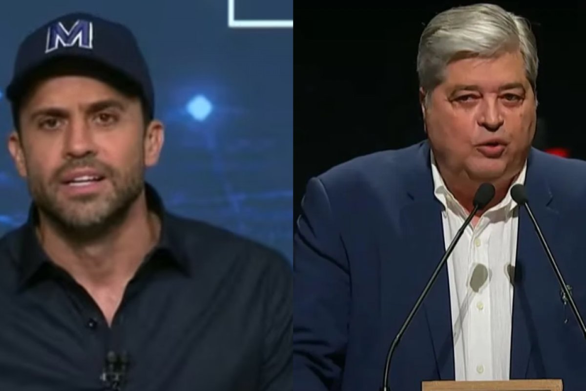 Pablo Marçal processa Datena após cadeirada e pede R$ 100 mil