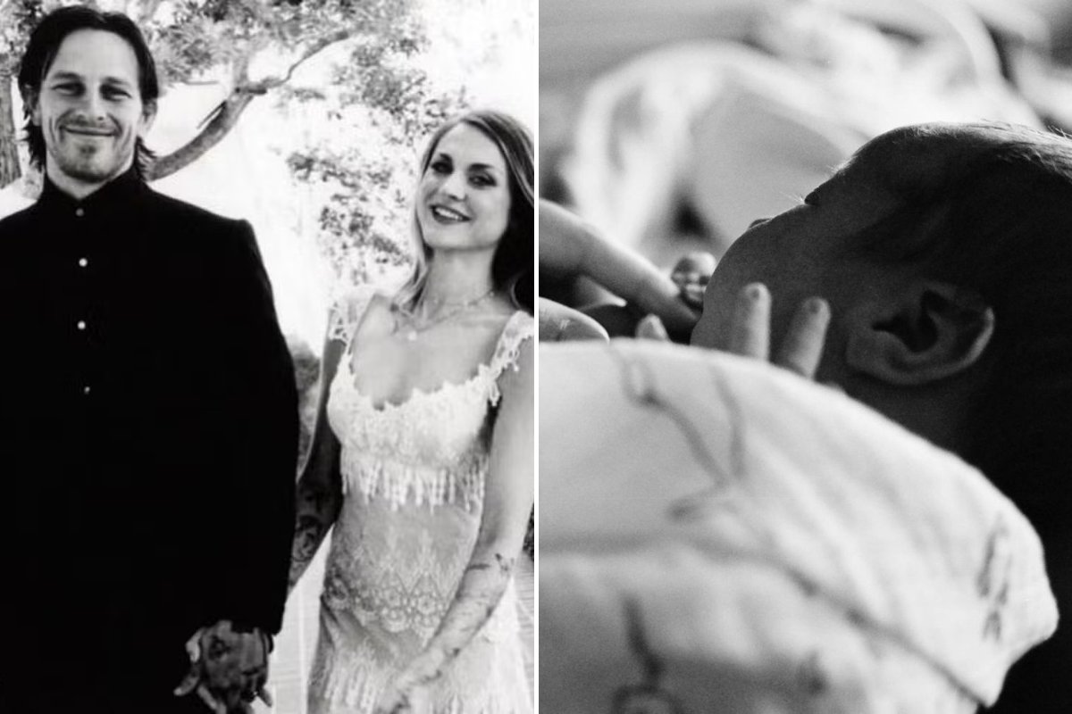 Frances Bean Cobain dá à luz primeiro filho com Riley Hawk, neto de Tony Hawk e Kurt Cobain: 'mais lindo do mundo'