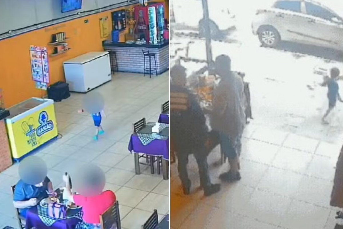 Criança de dois anos morre atropelada após soltar a mão do pai e sair correndo de restaurante em SP