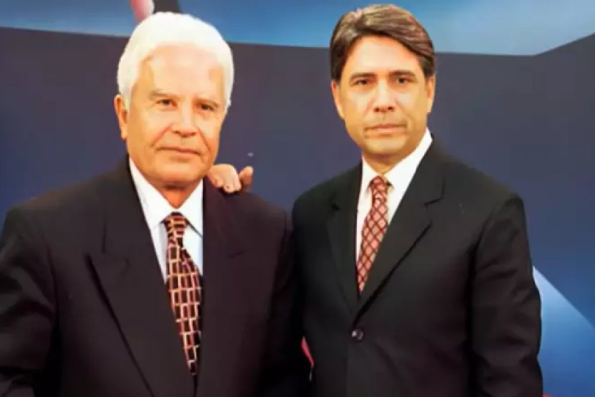 'O melhor profissional com quem trabalhei', diz Chapelin sobre Cid Moreira