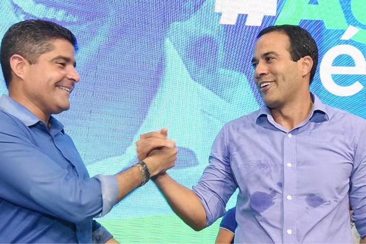 ACM Neto comemora reeleição do sucessor Bruno Reis em Salvador: 'respeita o povo dessa cidade'