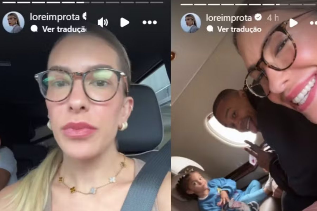 Lorena Improta e Léo Santana antecipam voo para Salvador por ameaça de furacão em Miami