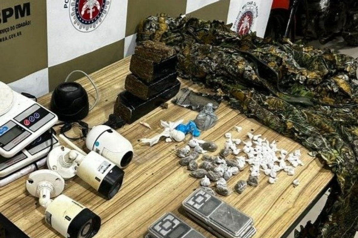 Drogas e equipamentos de monitoramento são apreendidos no sul da Bahia