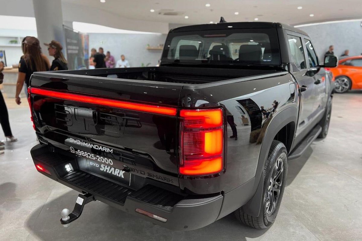 BYD SHARK: em evento de pré-lançamento, BYD Mandarim vende 20 unidades de picape híbrida