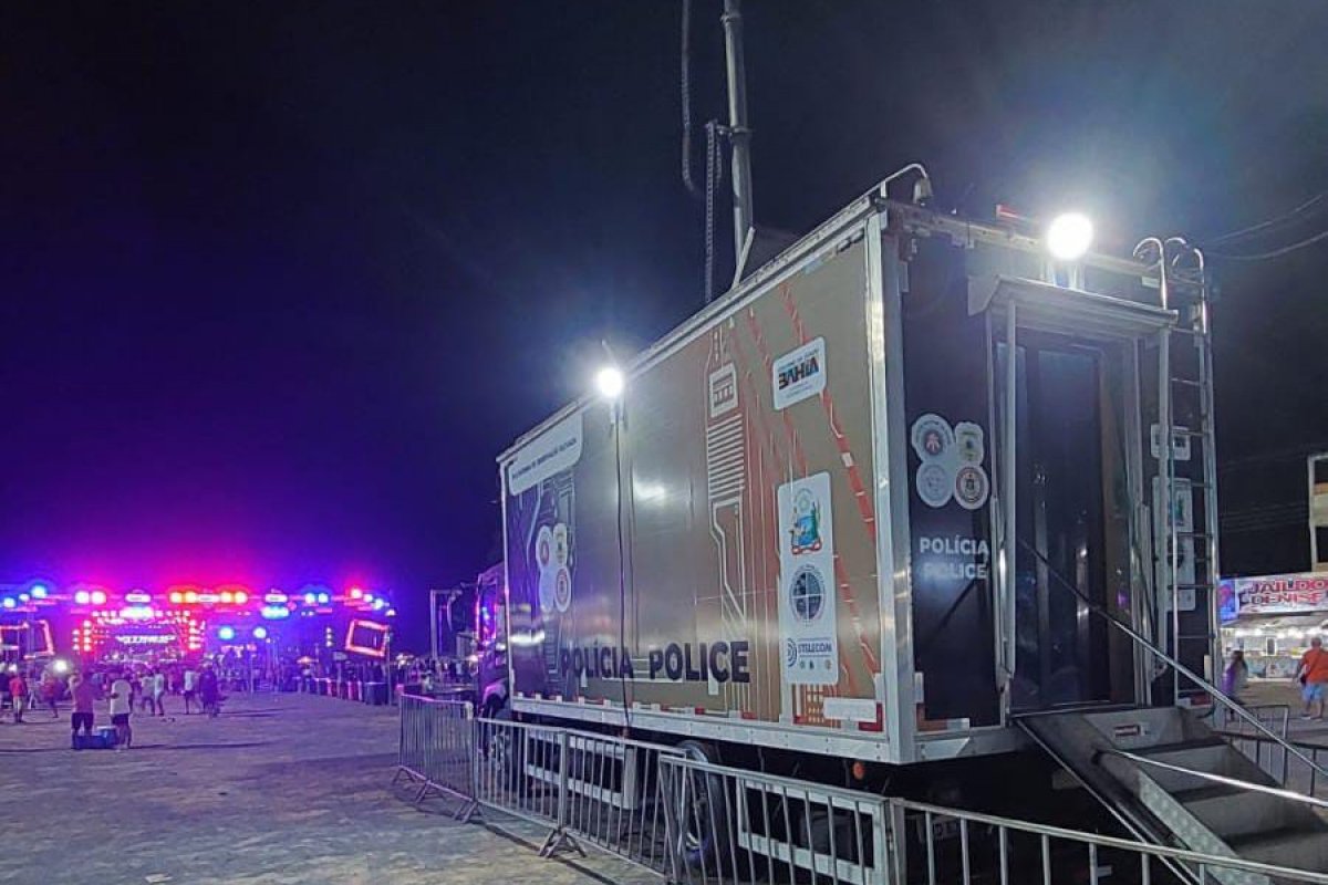 Festa de Outubro em Ribeira do Pombal é monitorada por câmeras de reconhecimento facial