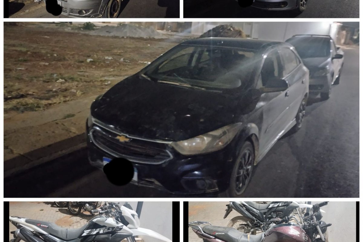 Trio é preso e PM recupera cinco veículos em Morro do Chapéu