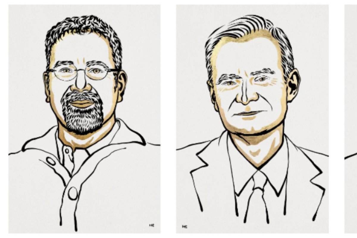 Trio de economistas recebem o Prêmio Nobel de Economia 2024