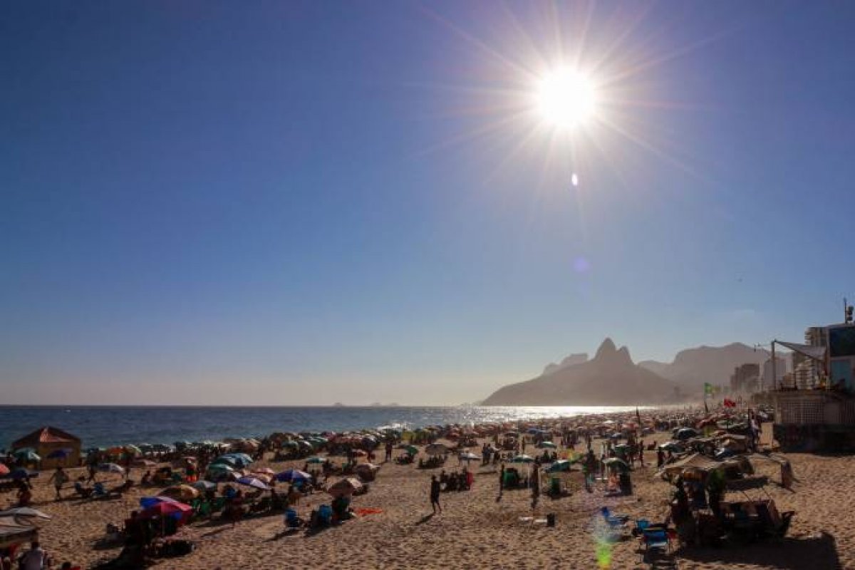 Rio de Janeiro tem dia mais quente do ano com sensação térmica de 52°C