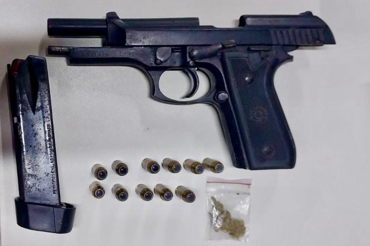 PM apreende arma de fogo em Ilhéus