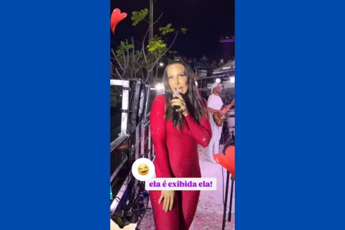 Vídeo: Ivete Sangalo interrompe desfile de bloco em micareta no Piauí e impede que árvore seja cortada