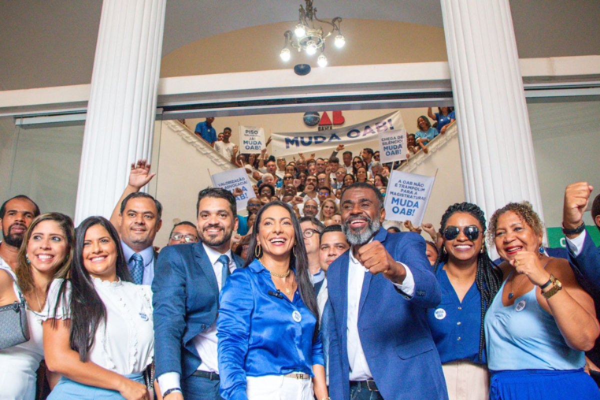 Ana Patrícia e Ivan Jezler lançam chapa 'Muda OAB' para concorrer as eleições da OAB-BA