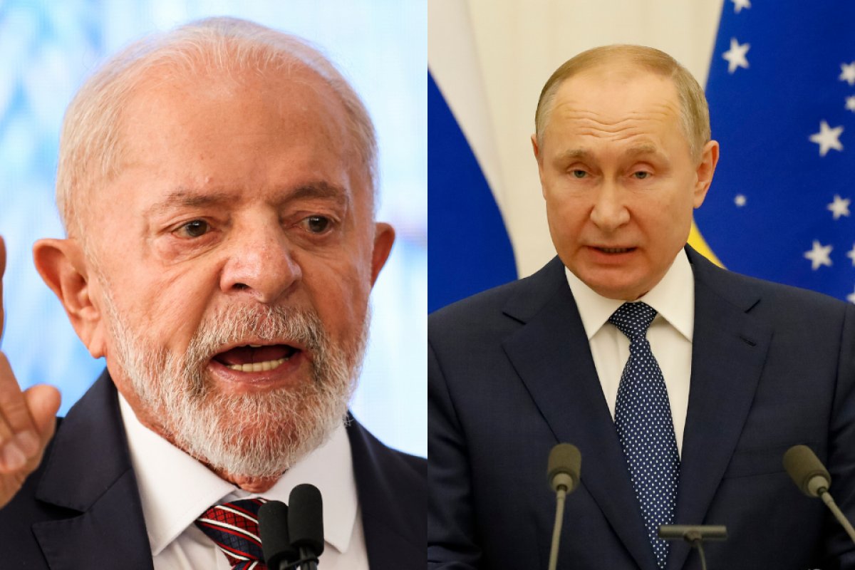 Lula conversa com Putin e reafirma participação no Brics por videoconferência