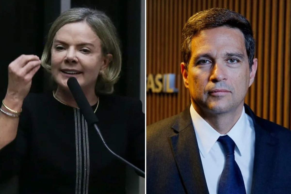 Gleisi Hoffmann volta a criticar Campos Neto e chama presidente do BC de arrogante