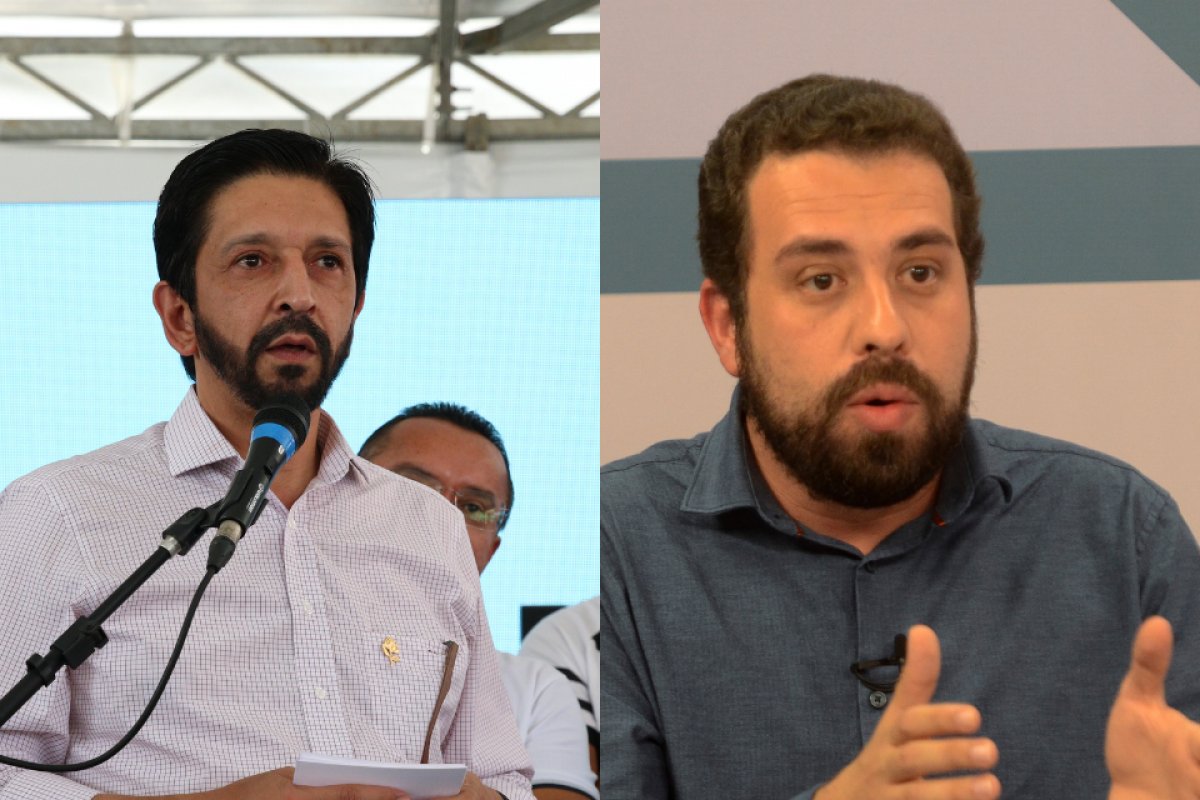 Nunes tem 84% dos eleitores de Bolsonaro, e Boulos, 66% dos de Lula, segundo Datafolha