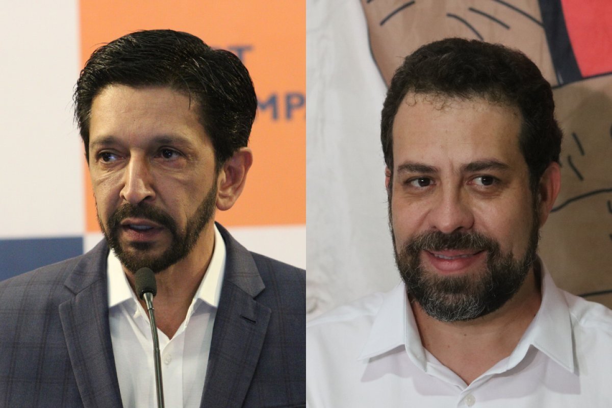 Nunes tem 84% dos eleitores de Bolsonaro, e Boulos, 66% dos de Lula, segundo Datafolha