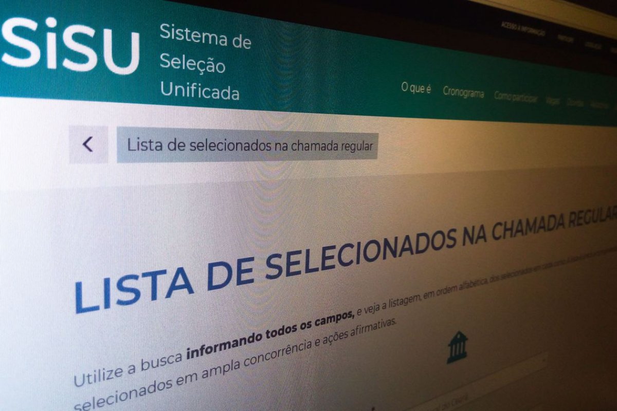 Sisu: candidatos devem enviar documentação para matrícula até terça-feira (4)