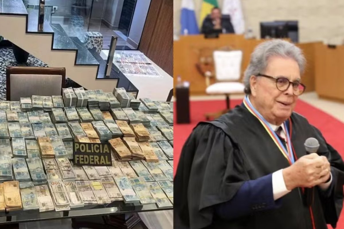 Polícia Federal apreende quase R$ 3 milhões na residência de desembargador aposentado
