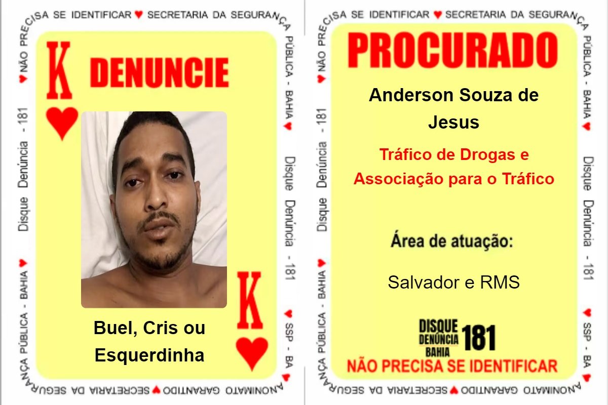 Operação Hórus prende Gerente do Rei de Copas do Baralho do Crime com R$ 10 mil em espécie