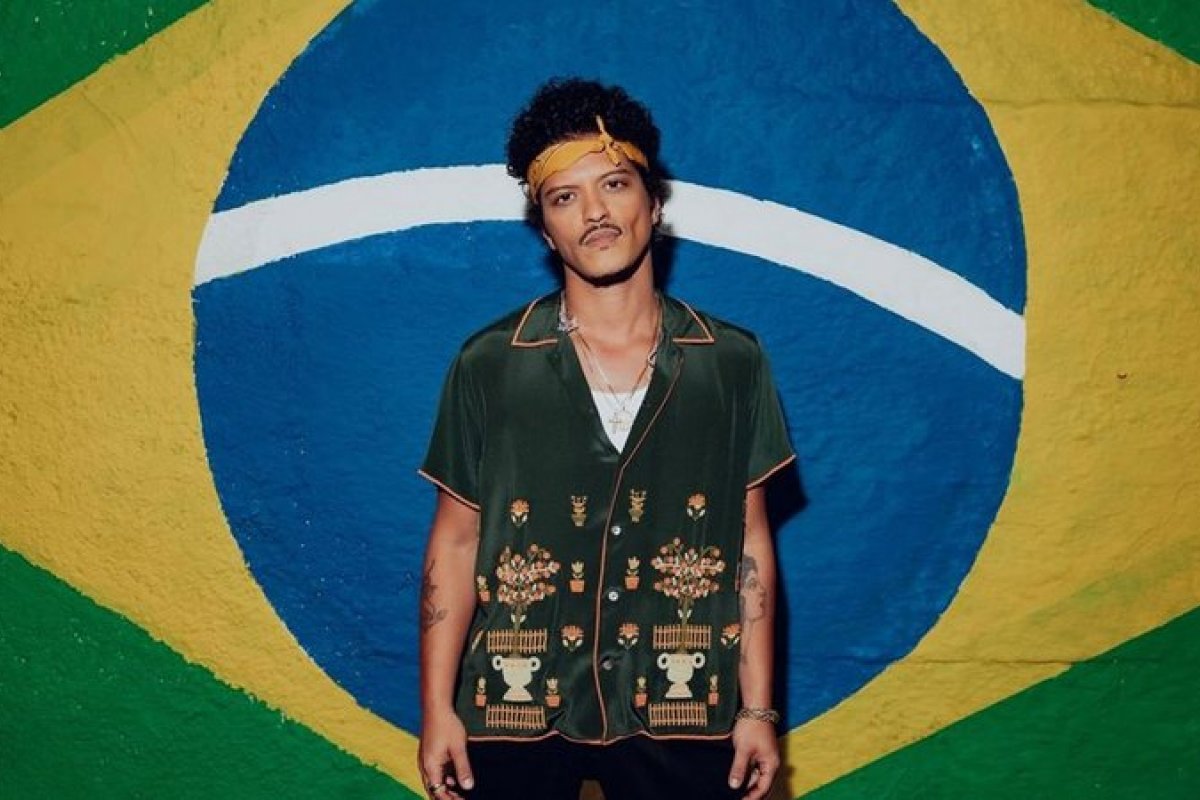 Deputado deseja conceder a Bruno Mars o título de Cidadão Honorário do Brasil