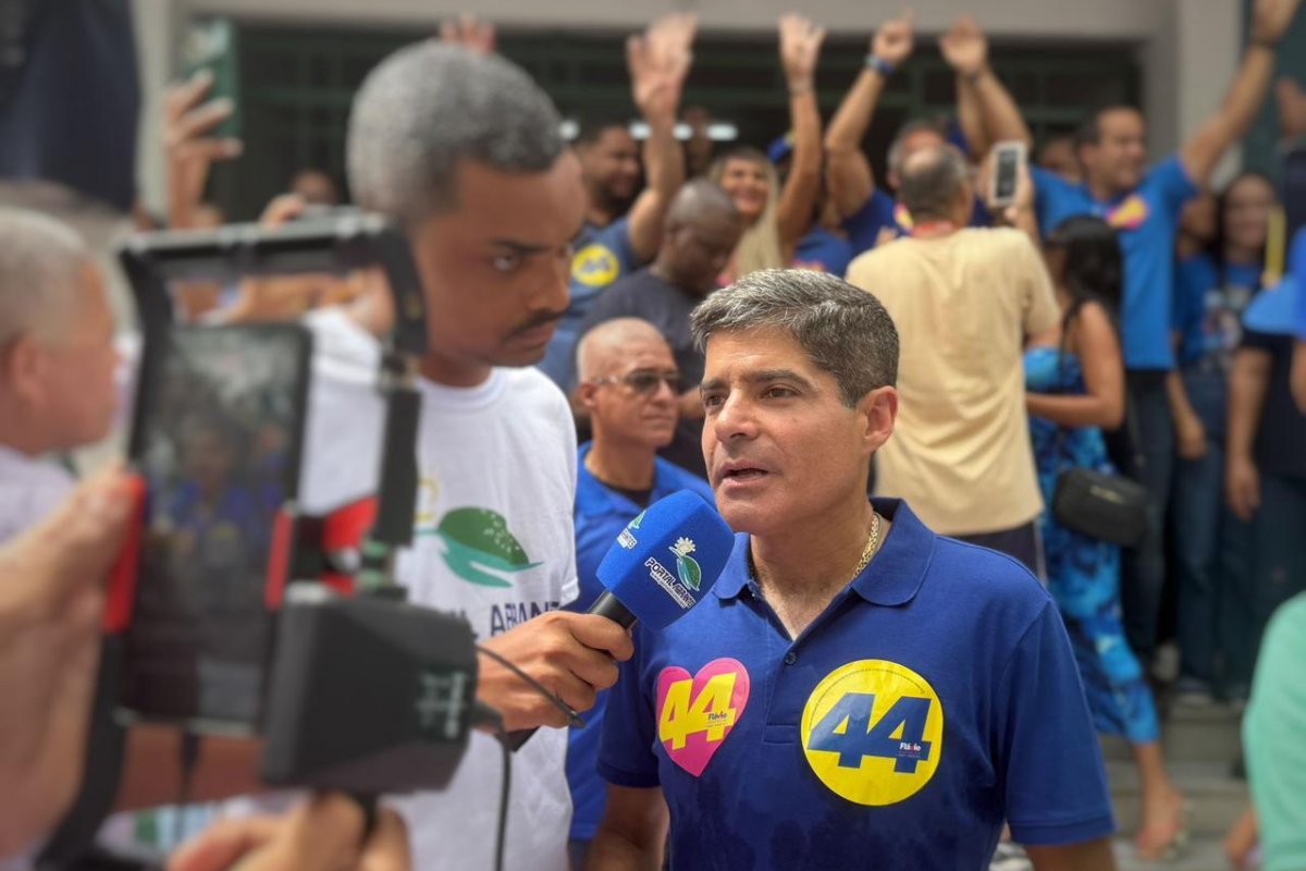 'Tenho certeza que ao fim do dia estaremos comemorando a vitória de Flávio Matos', afirma ACM Neto em Camaçari