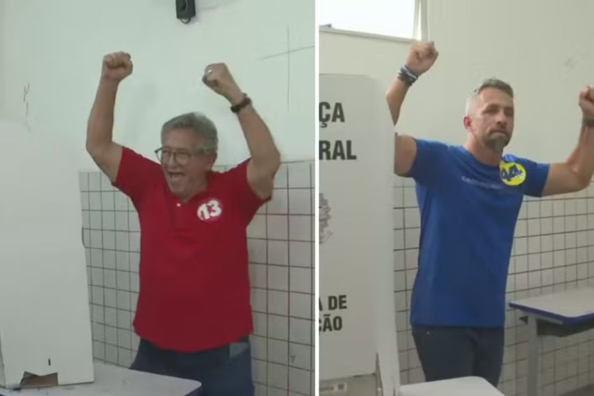 Luiz Caetano e Flávio Matos votam no mesmo colégio no 2º turno