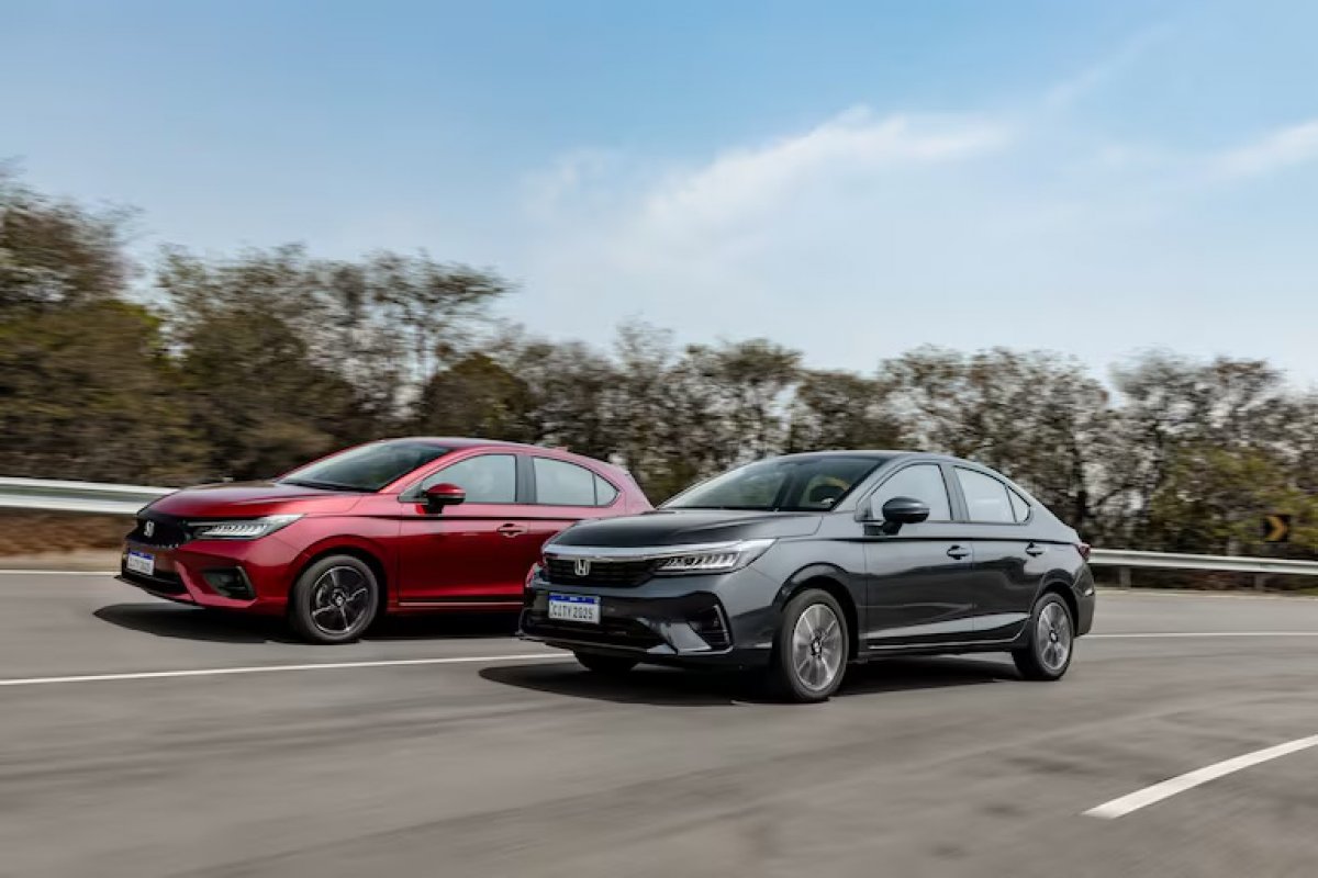Honda City 2025 ganha novo visual e fica mais equipado