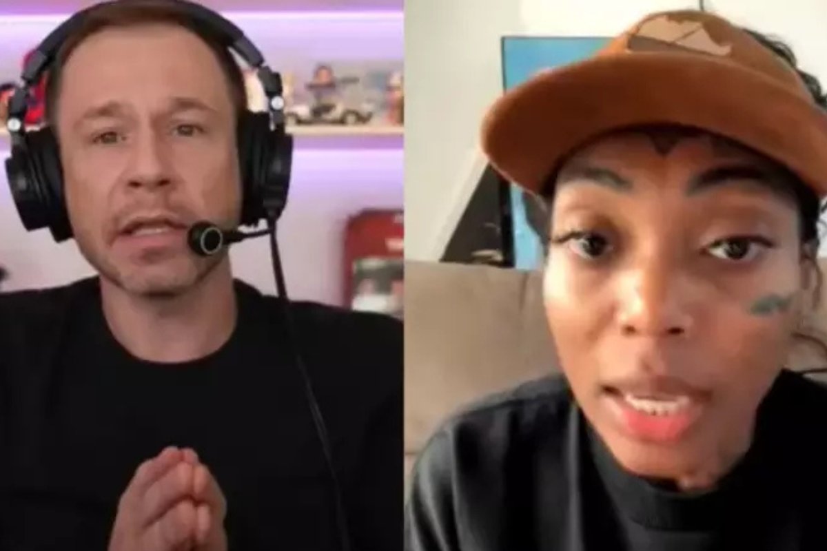 Tiago Leifert briga ao vivo com influencer após críticas a Vini Jr.