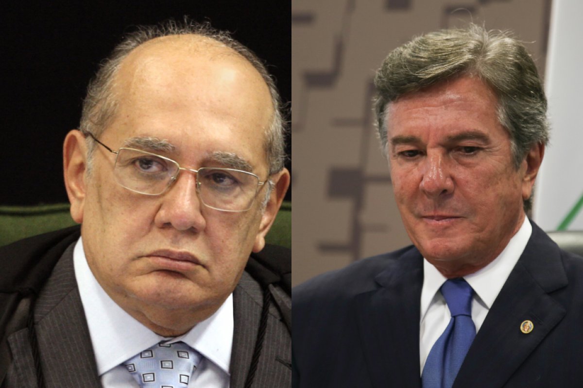 Gilmar vota para reduzir pena de Collor em processo que pode levar ex-presidente à prisão