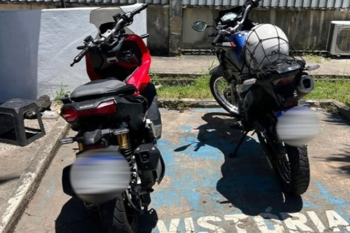 Motos clonadas são apreendidos nesta sexta-feira (1)