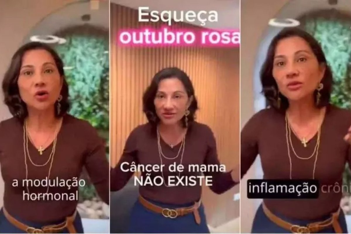 Justiça determina que médica que negou existência do câncer de mama retire vídeos do ar