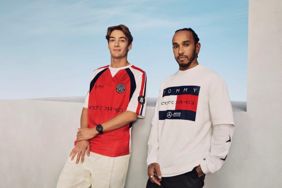 Tommy Hilfiger e o time Mercedes-AMG Petronas F1™ lançam collab em edição limitada com Clarence Ruth!