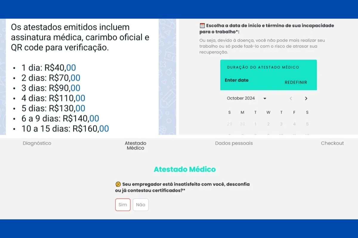 Conselho Federal de Medicina divulga plataforma digital para combater a emissão de atestados médicos falsos