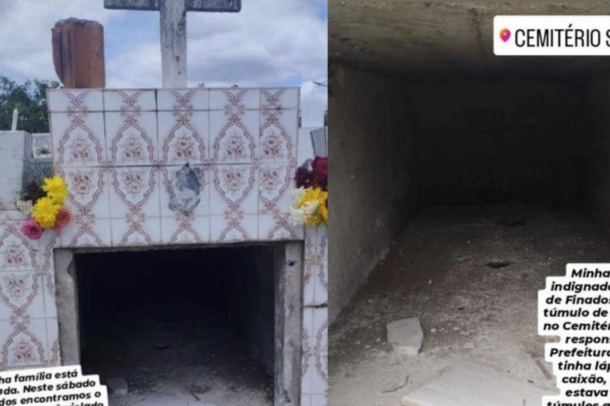 Túmulos são violados e ossos espalhados em cemitério municipal de Jequié