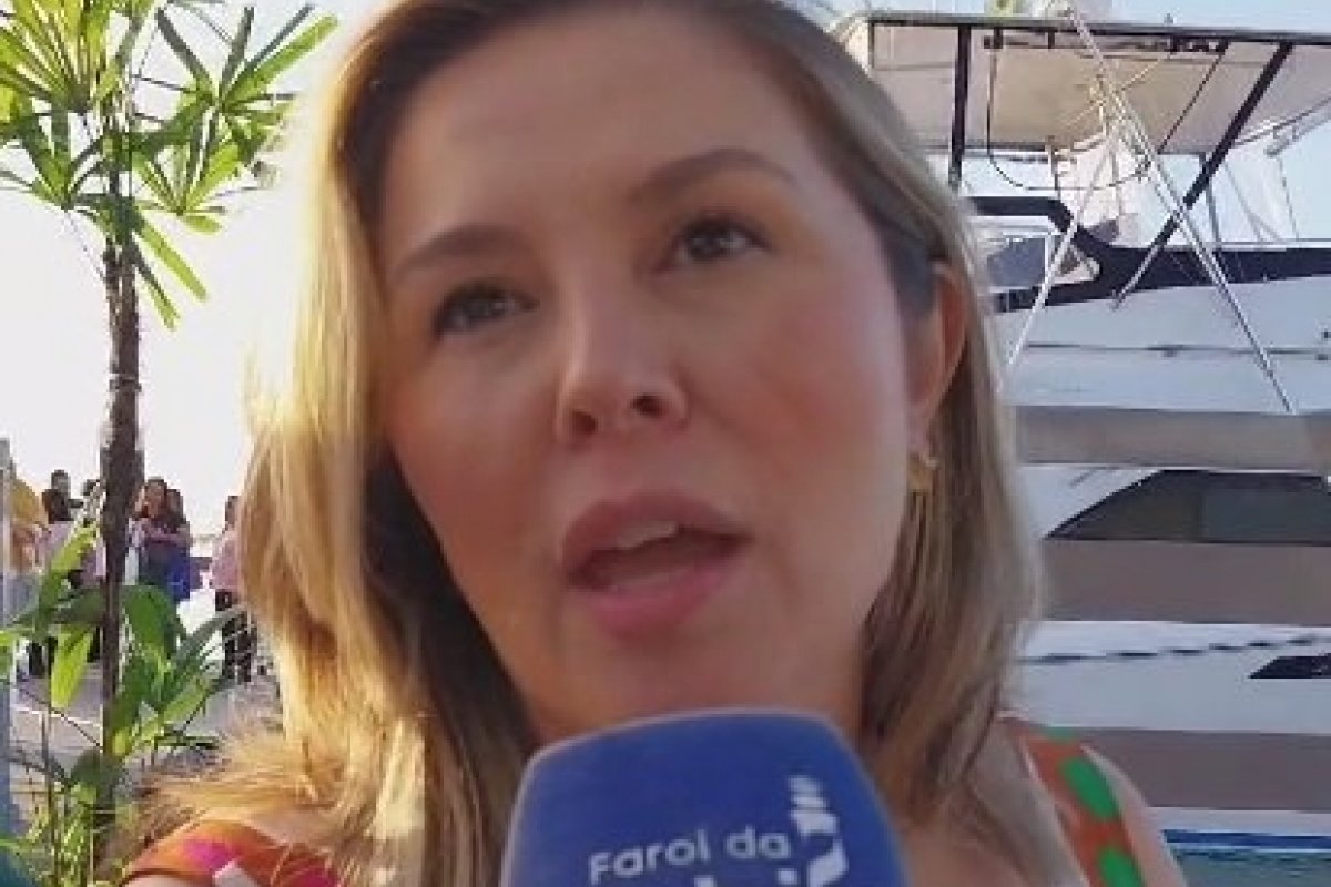 Vídeo: "Despertar o olhar para o desenvolvimento do turismo náutico", afirma Thalita Vicentini sobre 1ª edição do Salvador Boat Show